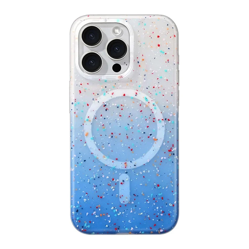 Enjoy artistic protection with this women's InkSplash MagSafe iPhone case, a slim and durable phone cover.