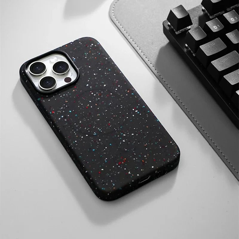 Women's InkSplash MagSafe iPhone case, a protective and stylish phone cover with a paint splatter design.