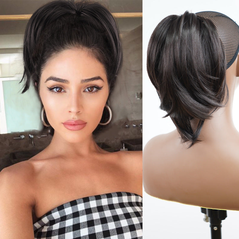 Get instant volume and length with this heat-resistant synthetic ponytail hair extension for women.