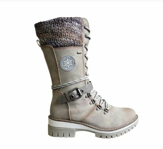 Everyday women's warm boots, featuring a waterproof finish & non-slip design for winter.