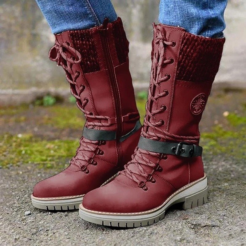 Warm women's winter boots with a comfortable, waterproof design for everyday snow wear.