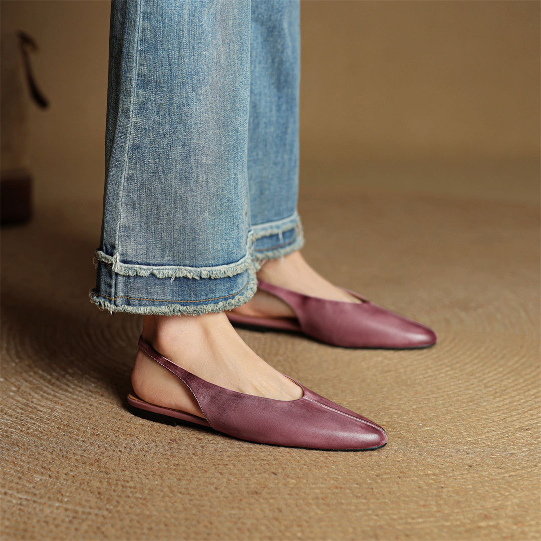 Women's Juliet flats: comfortable walking shoes with effortless style for spring and summer fashion.