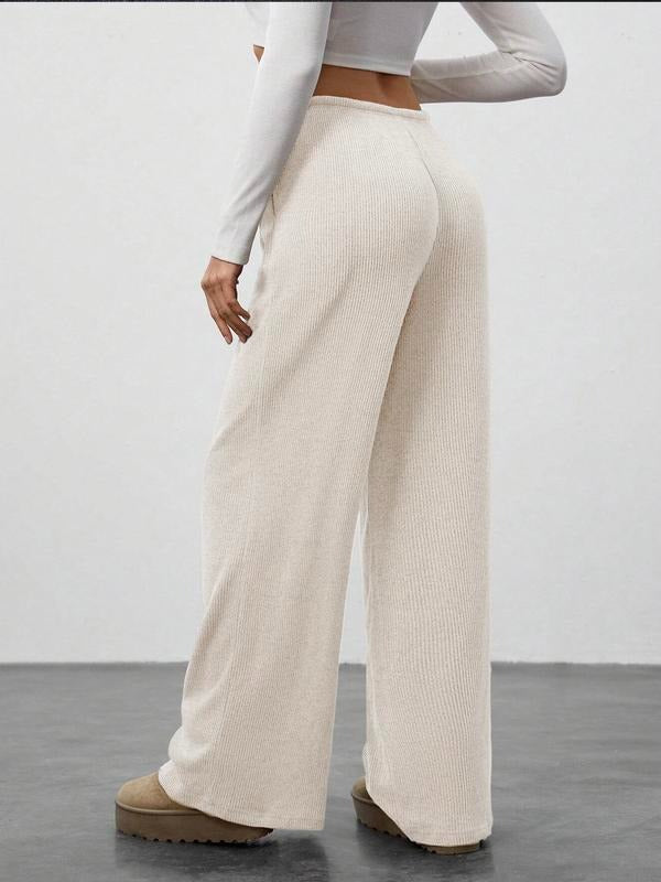 Soft Women's Lounge Pants in various colors, featuring a comfortable drawstring waist for casual outfits.
