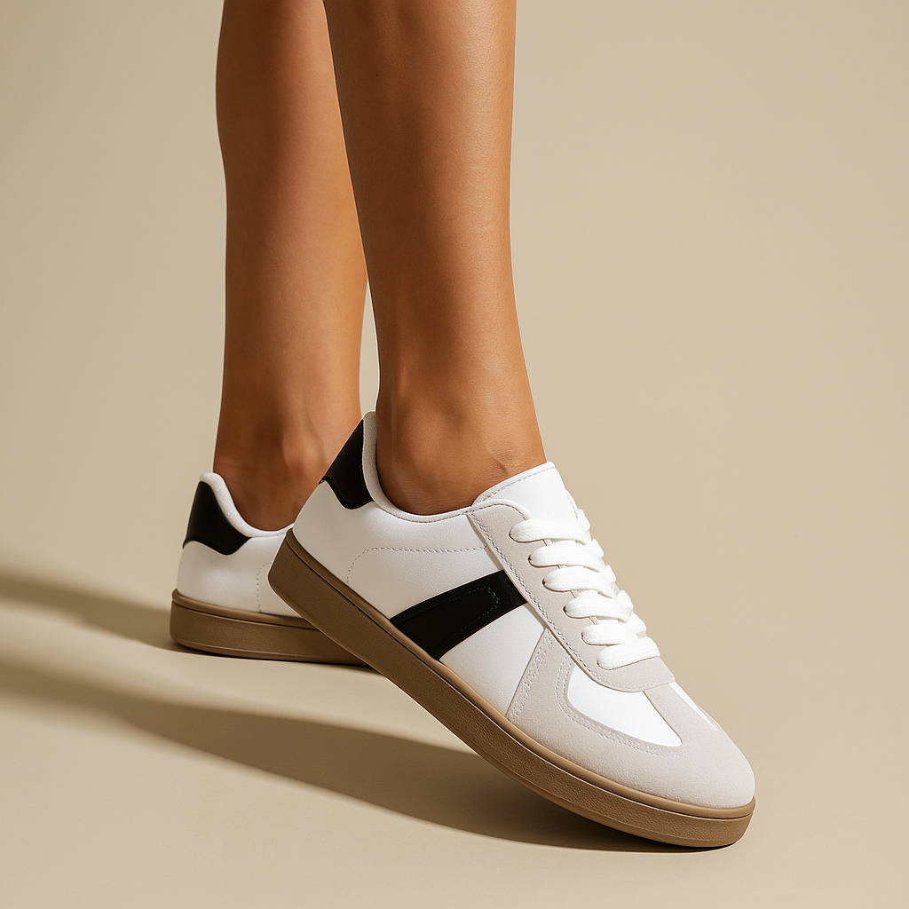 Women's Langley sneakers: modern, comfortable, stylish everyday casual shoes for fashion.