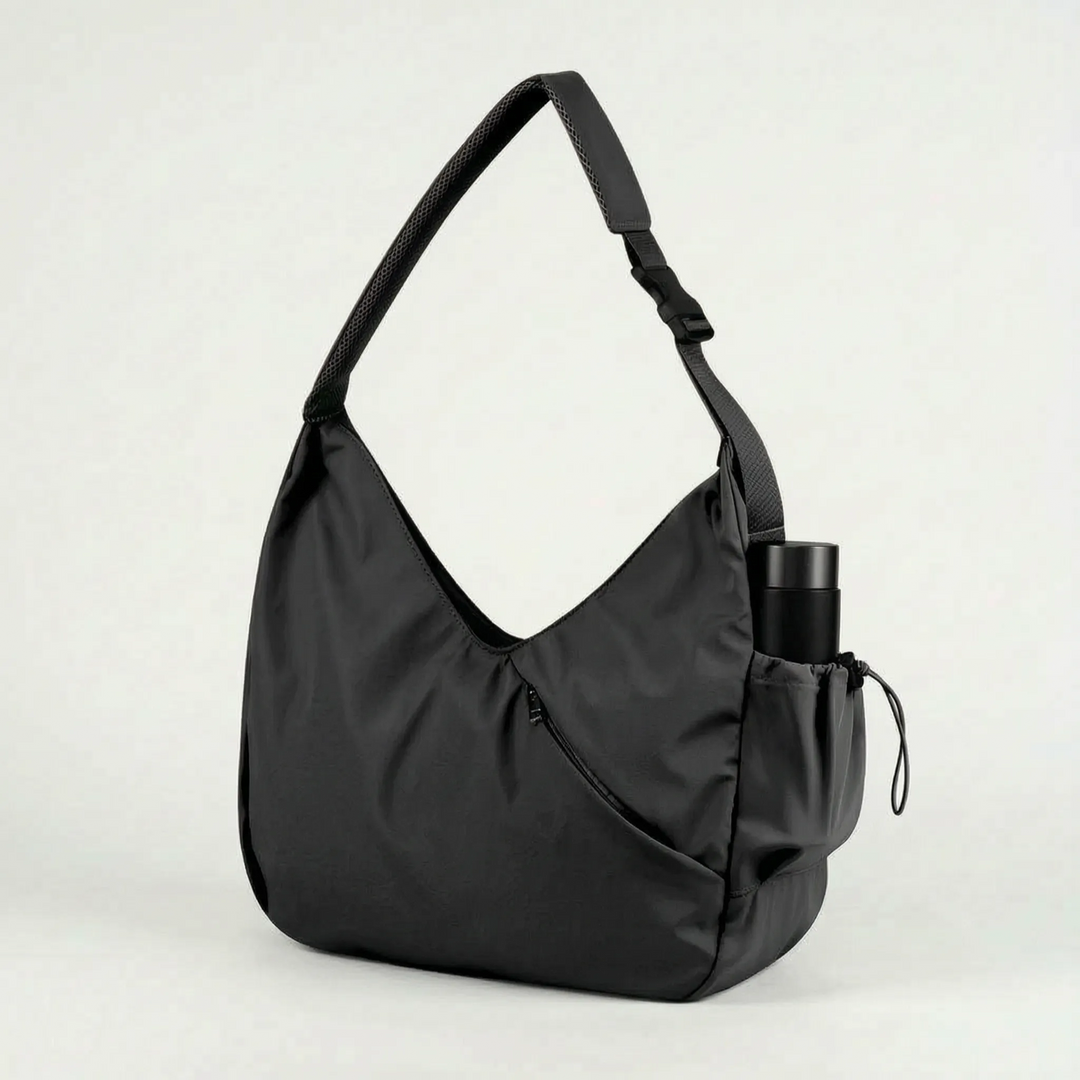 Versatile women's large tote bag for fitness, gym, yoga, travel & sports. Essential activewear accessory & workout bag.