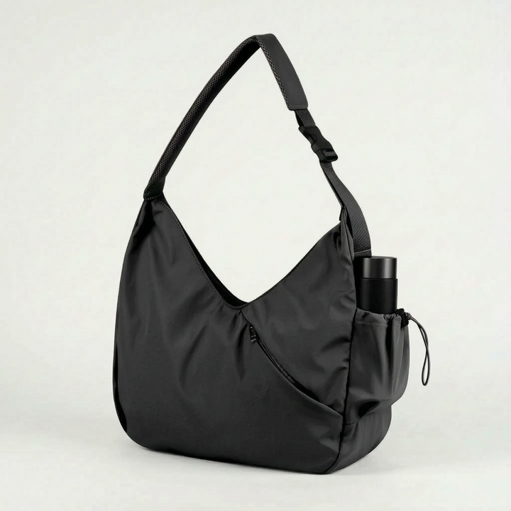 Versatile women's large tote bag for fitness, gym, yoga, travel & sports. Essential activewear accessory & workout bag.