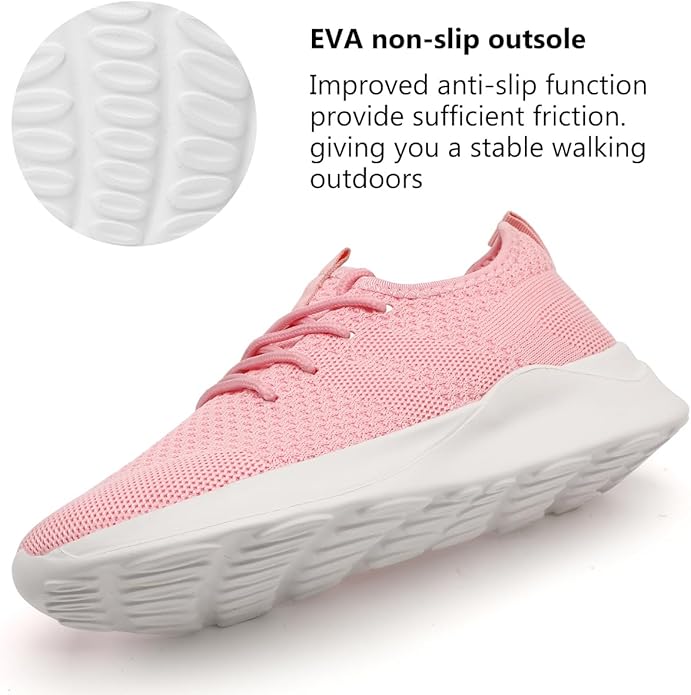 Jesse women's light mode sneakers with breathable mesh, ideal for active sports & daily comfort.