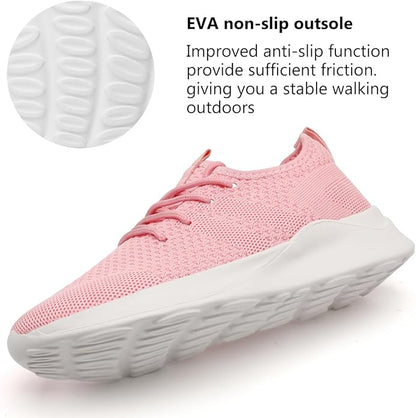 Jesse women's light mode sneakers with breathable mesh, ideal for active sports & daily comfort.