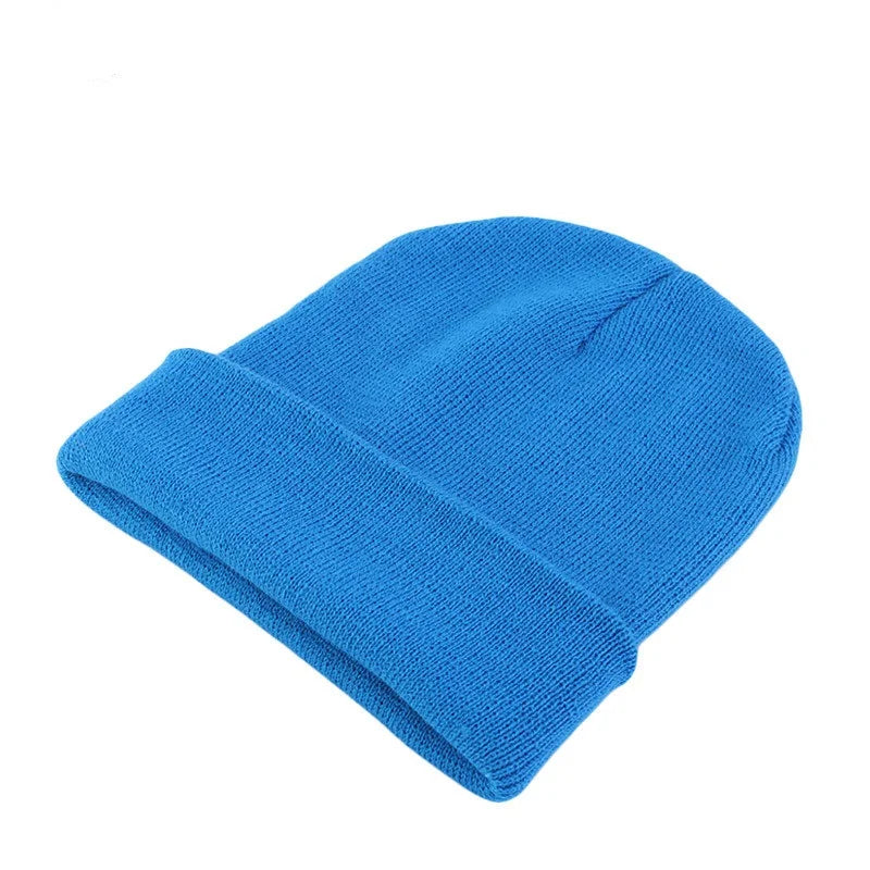 Comfortable women's knit beanie, casual lightweight accessory in acrylic.
