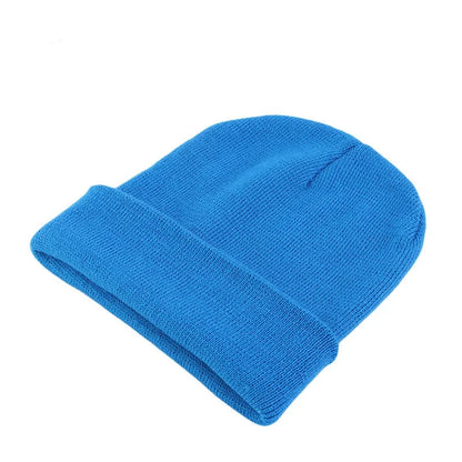 Comfortable women's knit beanie, casual lightweight accessory in acrylic.