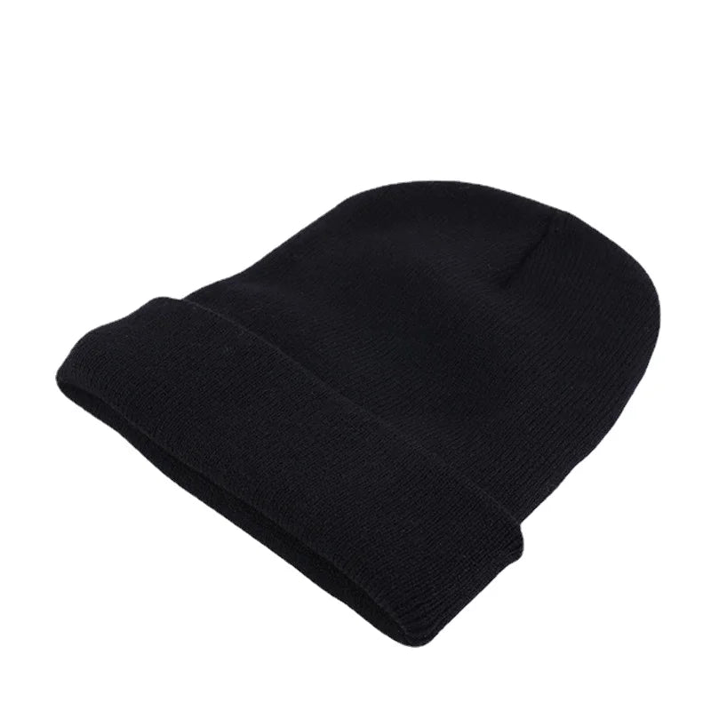 Stylish women's casual beanie, comfortable lightweight knit hat.