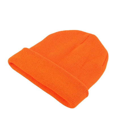 Fashionable women's knit beanie, lightweight soft accessory for everyday wear.
