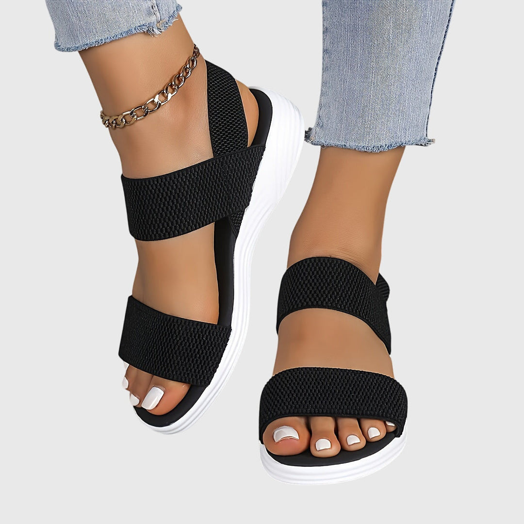 Women's lightweight orthopedic sandals, adjustable arch support for comfort & daily wear.