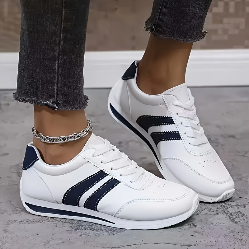 Casual women's lightweight sneakers, perfect everyday shoes with orthopedic comfort and supportive arch.