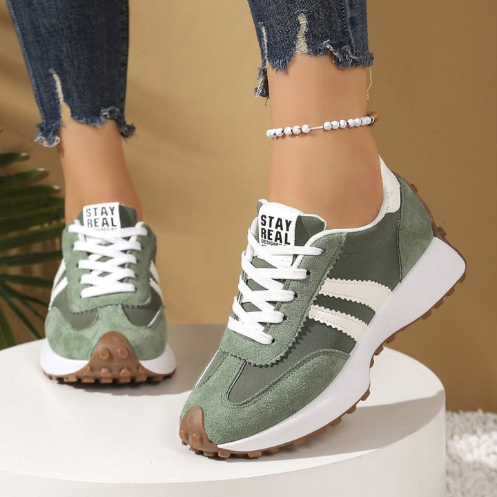 Lightweight women's walking sneakers, perfect for everyday comfort & support.