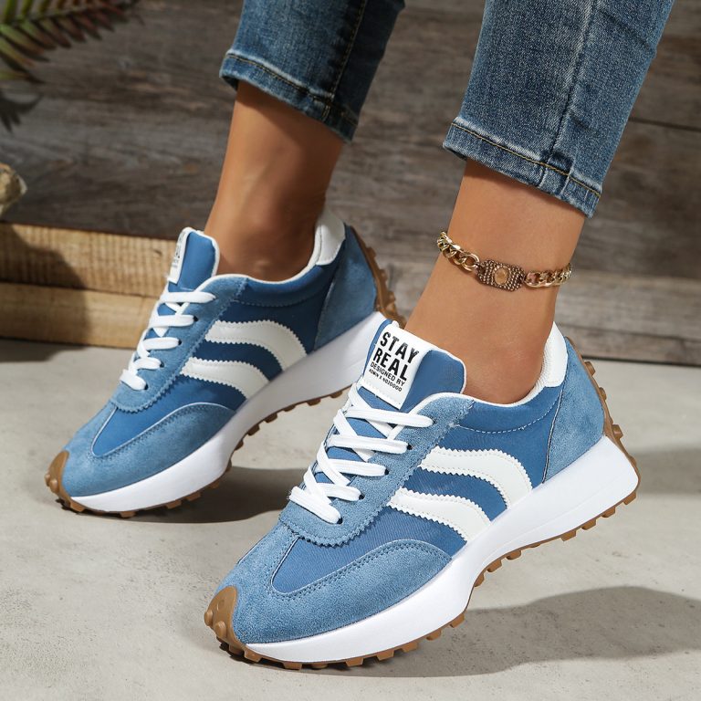 Women's supportive sneakers, lightweight design for casual & everyday comfort.