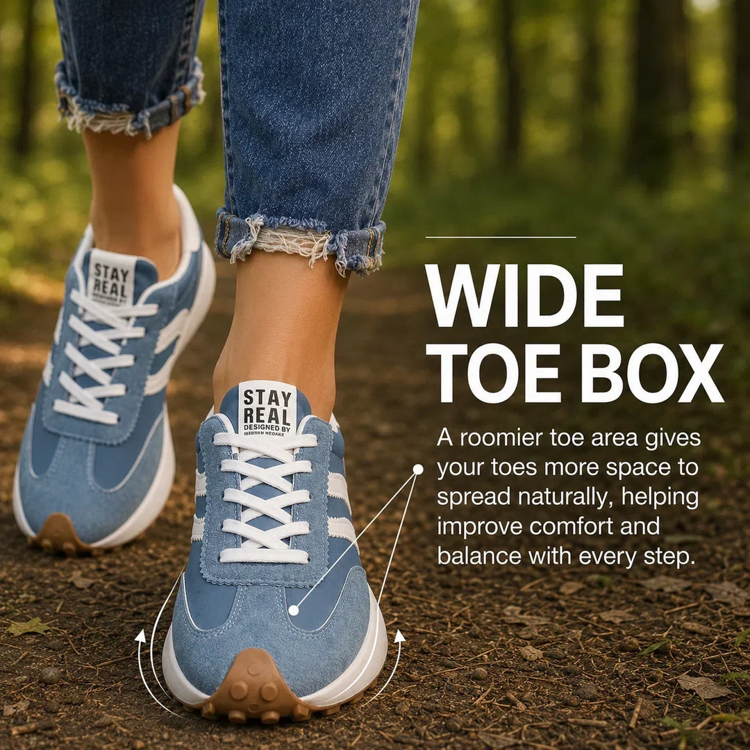 Casual women's sneakers: lightweight, arch support, perfect for walking.