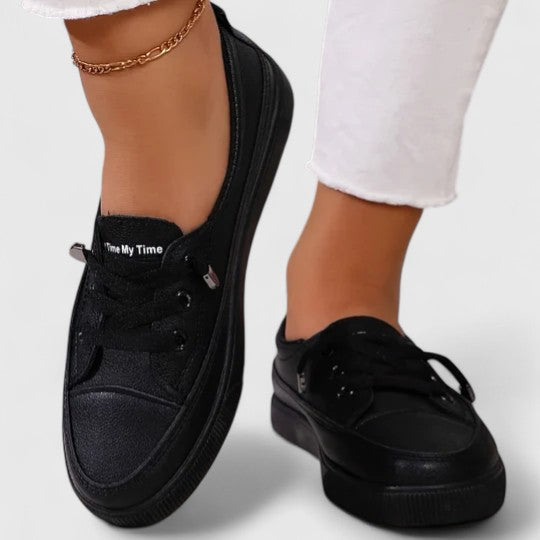 Women's orthopedic walking shoes for foot health. Lightweight, breathable & cushioned with strong arch support.