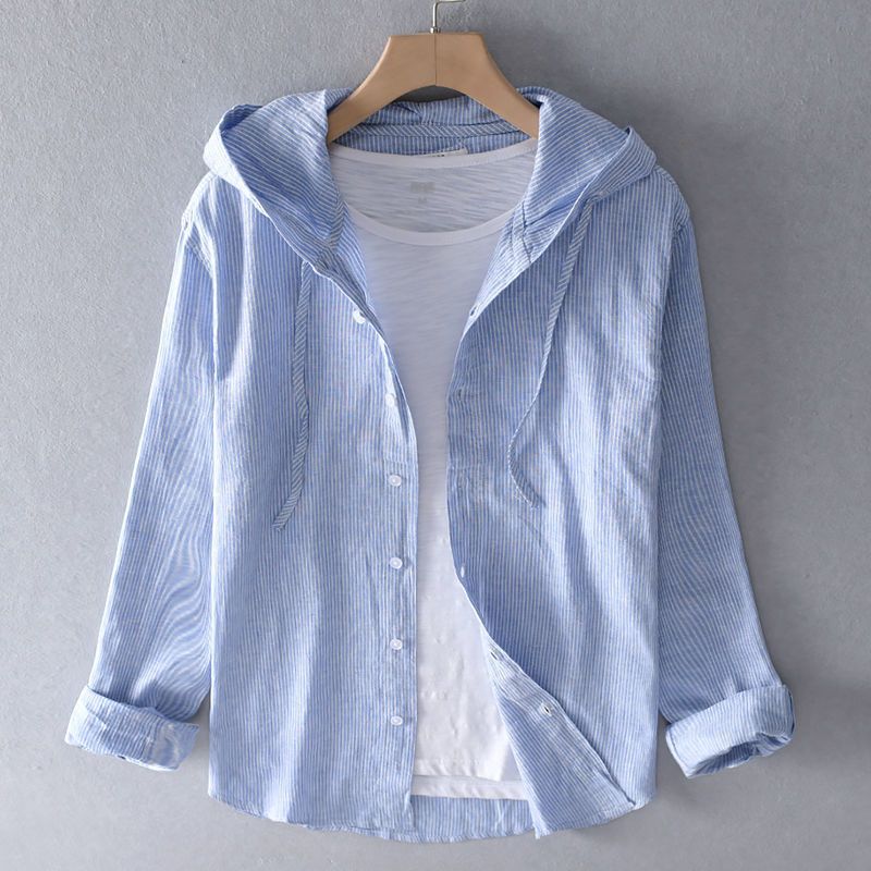 Women's lightweight relaxed-fit hoodie, perfect for casual everyday style in spring, summer, or fall.