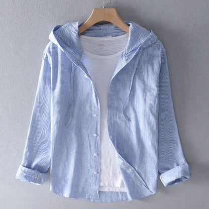 Women's lightweight relaxed-fit hoodie, perfect for casual everyday style in spring, summer, or fall.