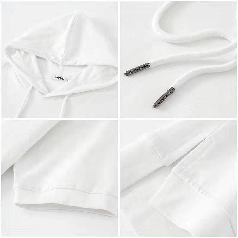 Women's relaxed fit short sleeve hoodie, a lightweight & comfortable pullover with drawstring for summer & spring.