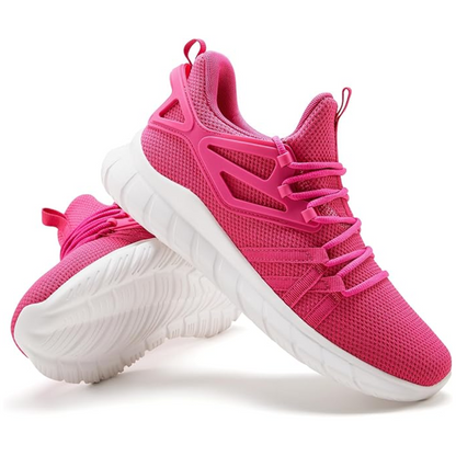 Sporty women's slip-on sneakers with lightweight design for casual and active comfort.