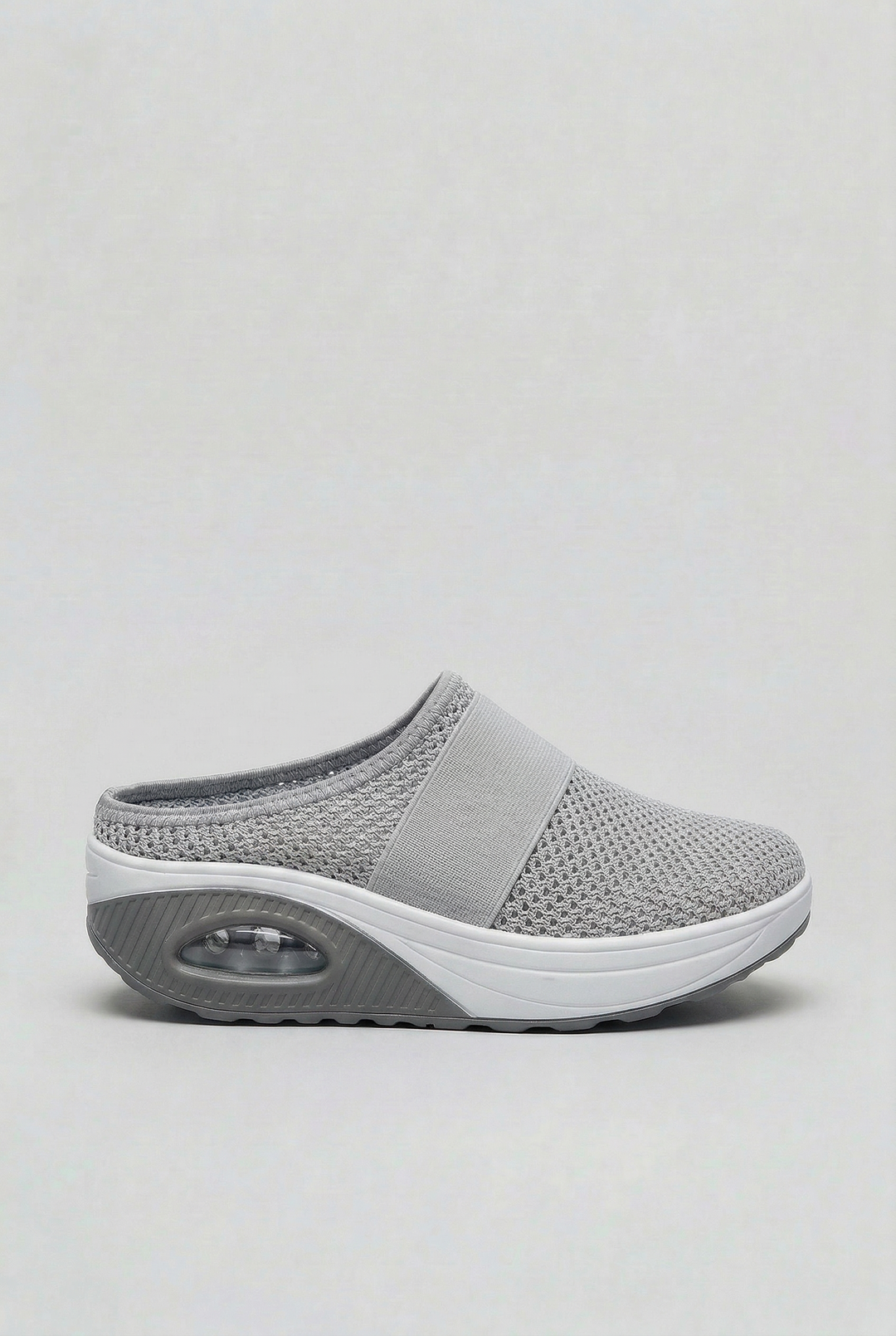 Women's comfort mules, lightweight air cushion, and breathable slip-on design for easy summer wear.