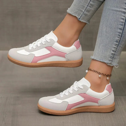 Women's Livia Classic Low-Profile Sneakers; comfortable retro casual shoes for everyday wear.