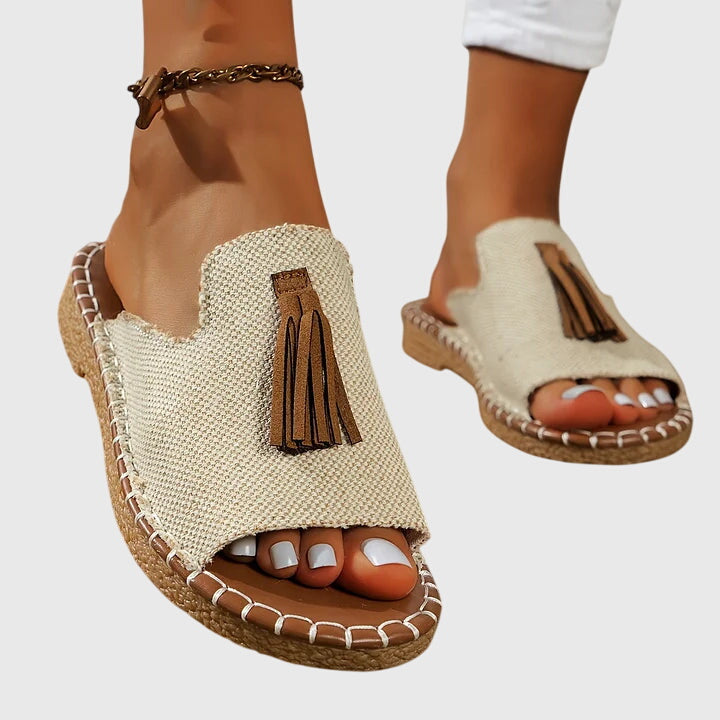 Stylish Lorraine women's summer walking sandals with orthopedic arch support.