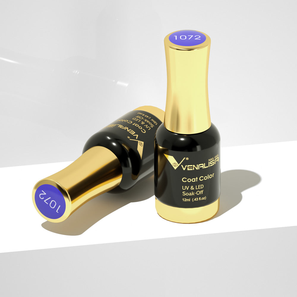 Women's luxury UV LED gel nail polish, 12ml, for a long-lasting, glossy home manicure.