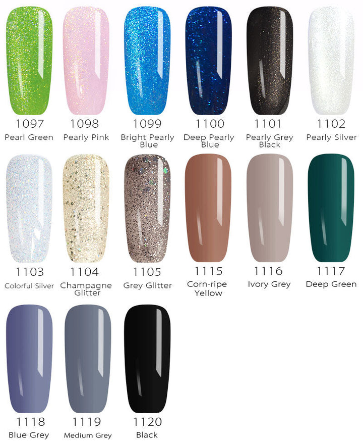 Women's long-lasting gel nail polish, UV LED cured for a flawless, shiny look.