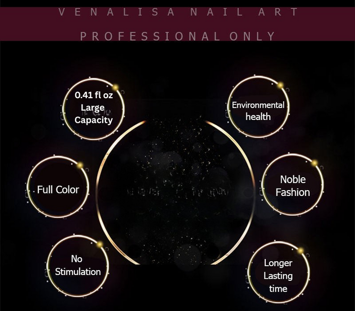 Women's luxury gel polish, UV/LED cured, ensuring a flawless, shiny nail art experience.