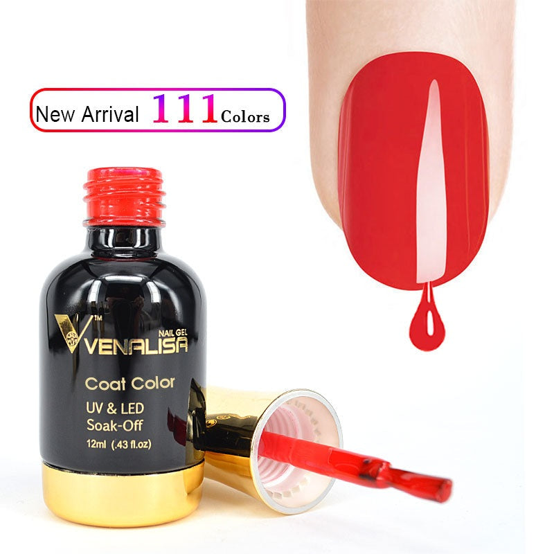 Women's luxury UV LED gel polish for vibrant, glossy nail care and beauty.