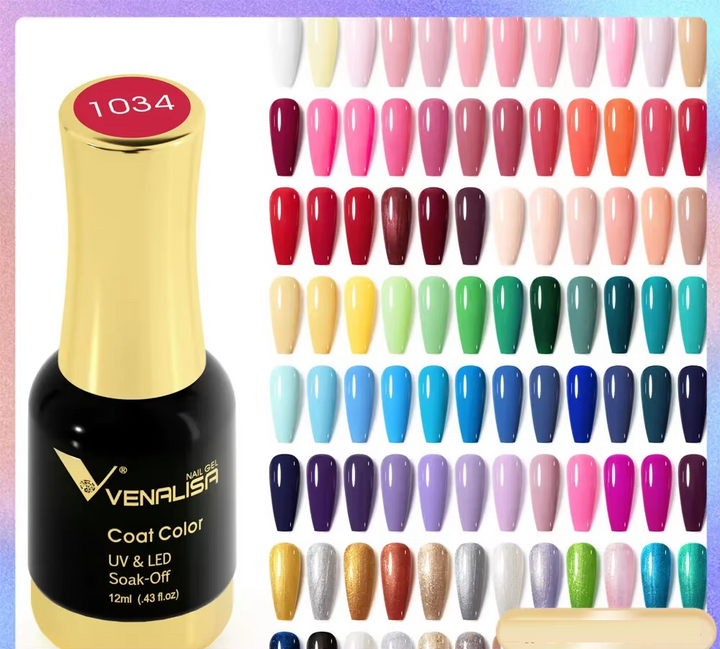 Women's UV/LED cured gel nail polish for a flawless, long-lasting, glossy manicure.