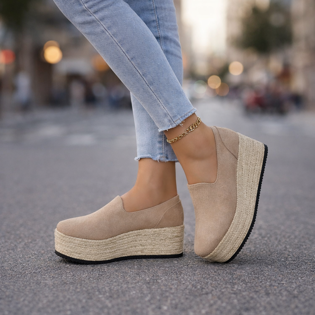 Stylish Maribel Rise women's platform slip-ons, perfect casual fashion for summer & everyday.