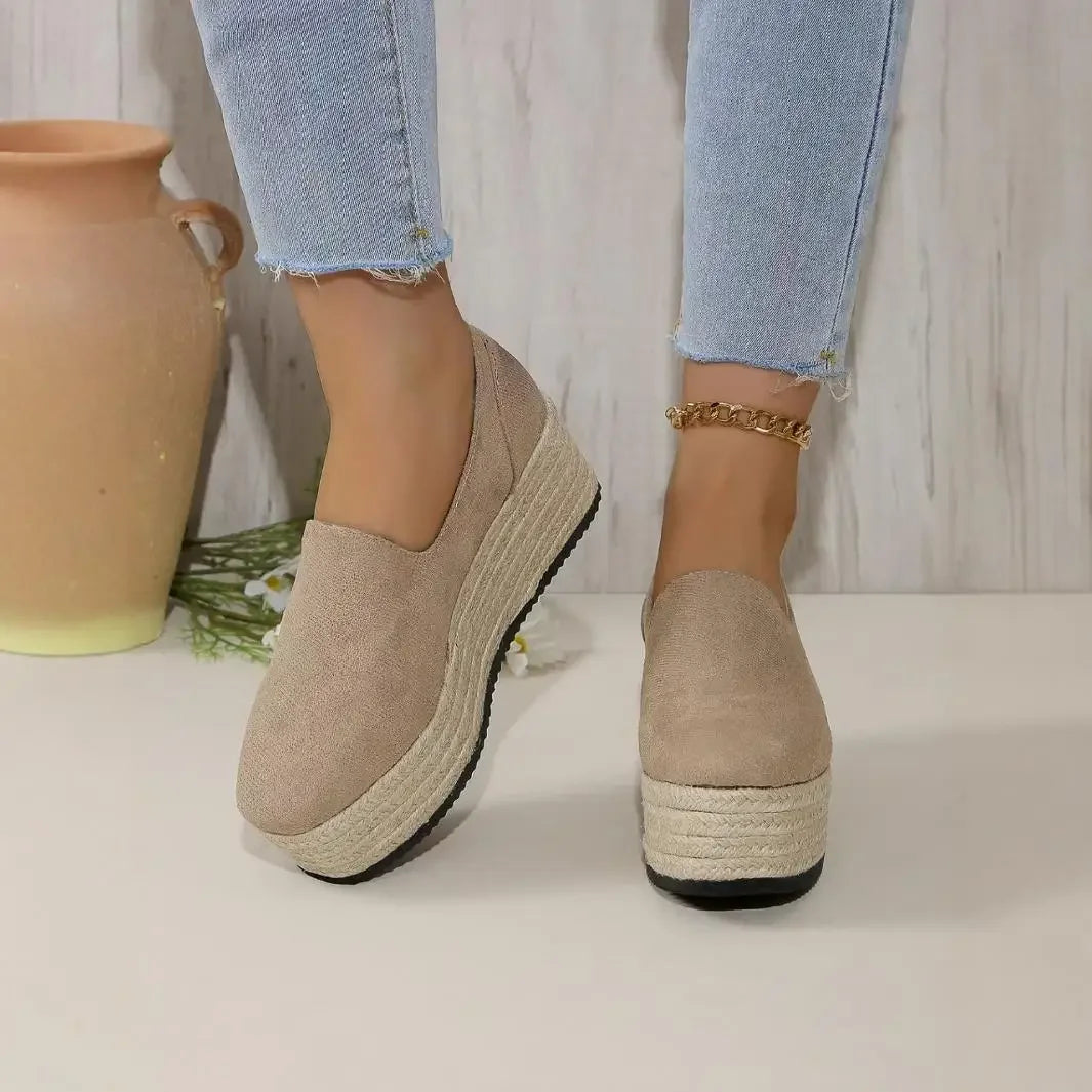Maribel Rise women's platform slip-on shoes, comfortable everyday casual wear, versatile summer fashion.