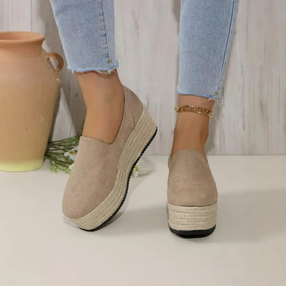 Maribel Rise women's platform slip-on shoes, comfortable everyday casual wear, versatile summer fashion.
