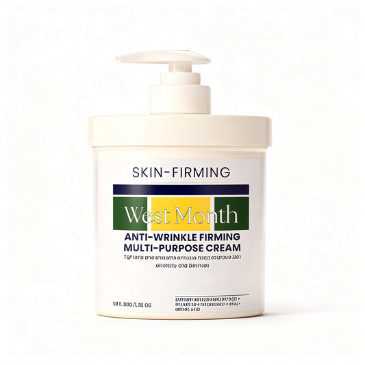 Women's natural firming cream for face & body. Anti-aging, reduces wrinkles, boosts collagen & elasticity.