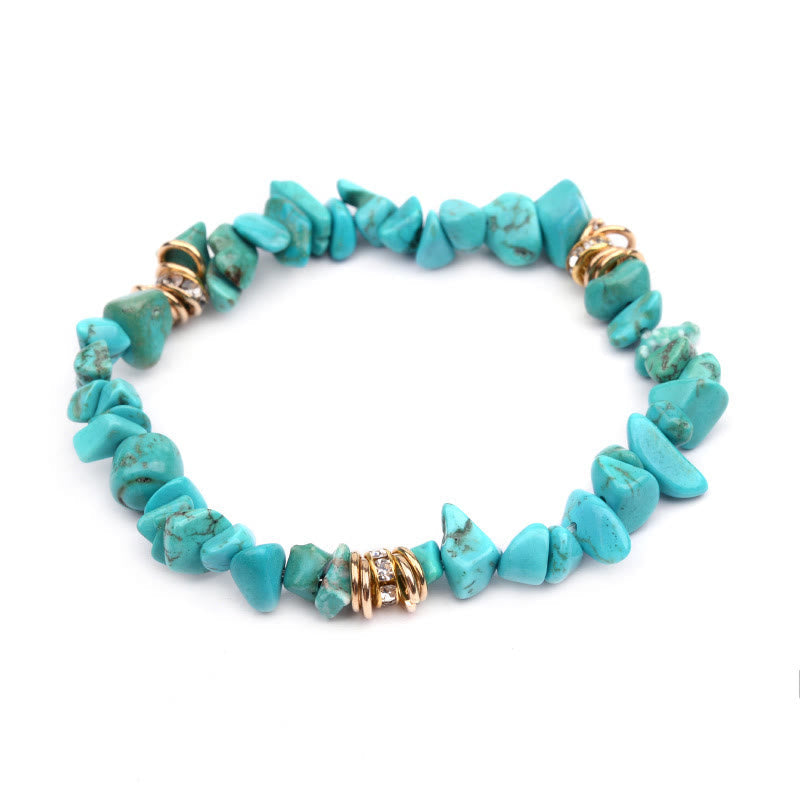 Women's fashionable natural stone crystal bracelet, spiritual beads.