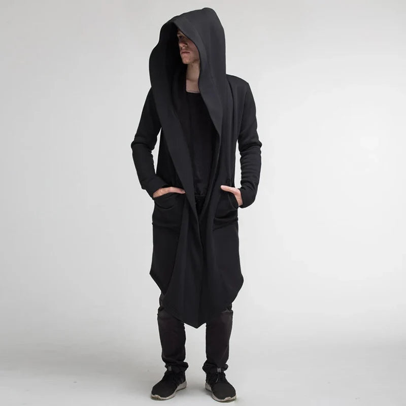 Women's Nightfall Draped Hooded Coat, a stylish and versatile outerwear piece for fall and winter fashion.