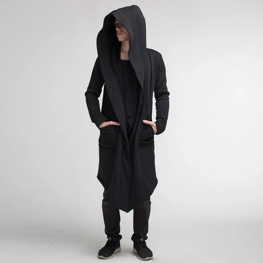 Women's Nightfall Draped Hooded Coat, a stylish and versatile outerwear piece for fall and winter fashion.