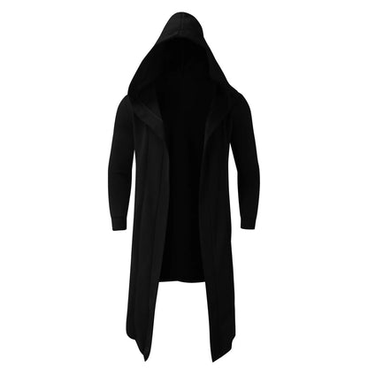 Relaxed fit Women's Nightfall Draped Hooded Coat, perfect for a minimalist and stylish fall fashion look.