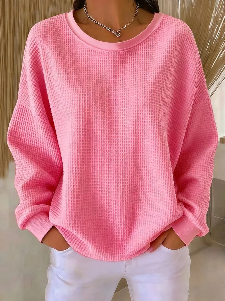 Women's Nova Classic Sweater, comfortable, elegant long-sleeve pullover for timeless style.