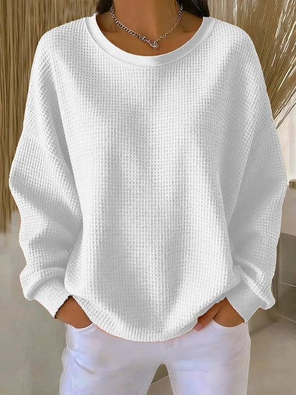 Women's classic Nova sweater, a comfortable long-sleeve pullover, ideal for casual and smart casual style.