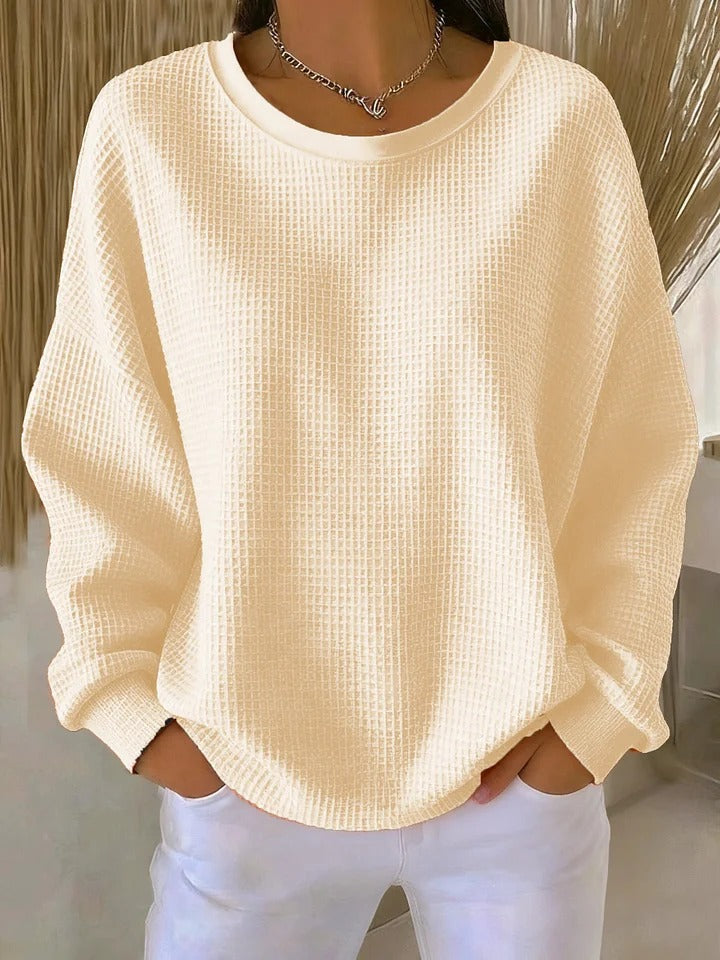 Nova Classic women's pullover sweater, comfortable, long-sleeve, and elegantly versatile for daily wear.