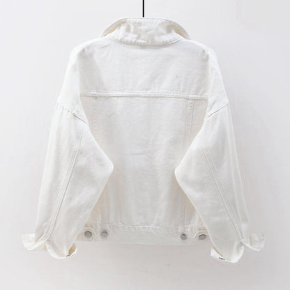 Women's Nova jacket, relaxed-fit button-up design, perfect for effortless casual layering.