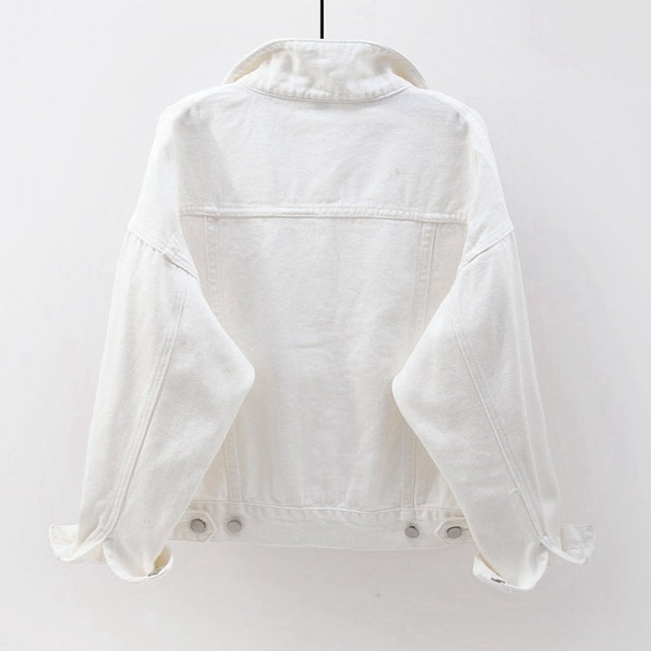 Women's Nova jacket, relaxed-fit button-up design, perfect for effortless casual layering.
