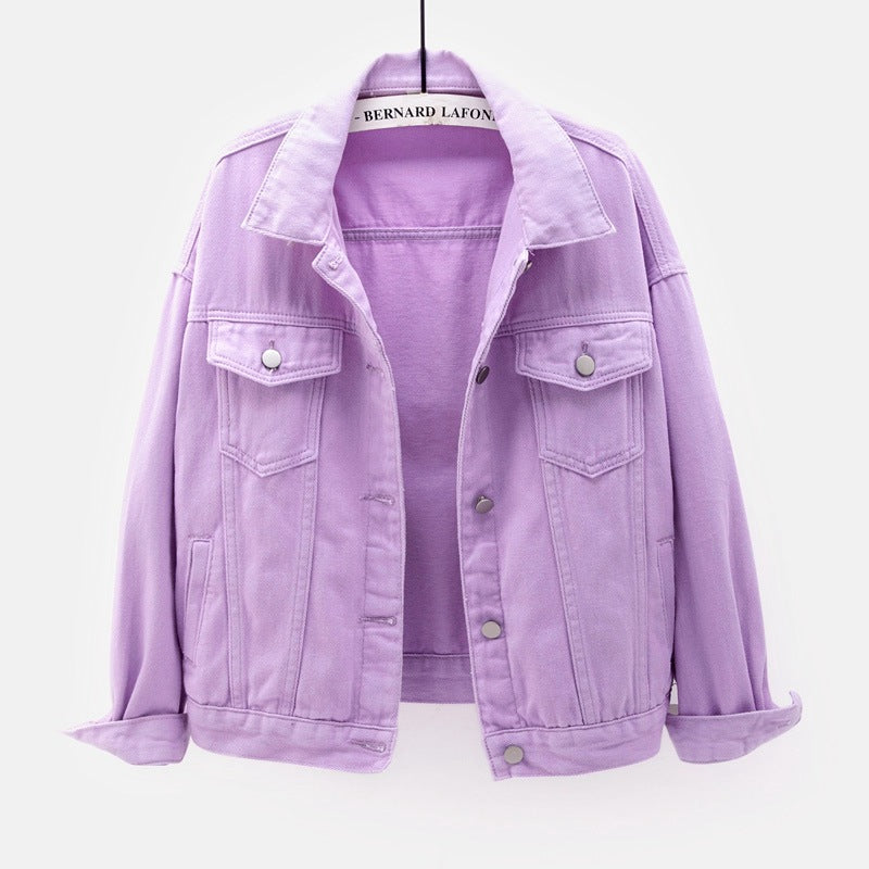Classic Nova women's jacket, a relaxed-fit button-up ideal for casual spring and fall layering.