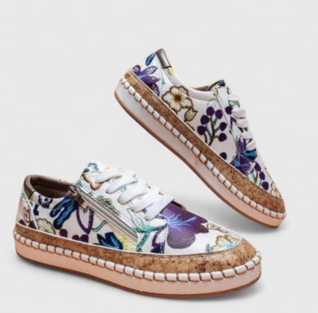 Easy wear Olisette women's slip-on walking shoes, providing all-day comfort, support & foot relief.