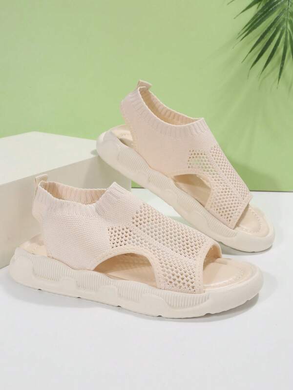 Chic women's open toe platform sandals, lightweight design for effortless summer style.